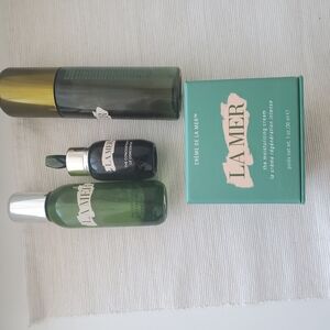 La Mer Skincare Set Empty Bottle